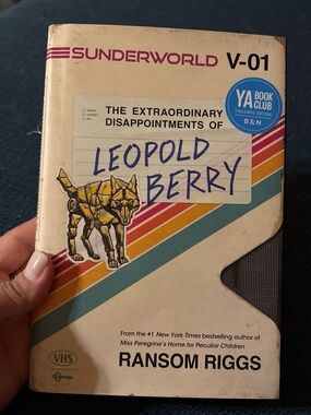 Sunderworld V-01 “Leopold Berry” Book - Retro VHS Style Cover